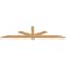 Ekena Millwork Kennewick Timber Gable Bracket, Western Red Cedar, 108"W x 27"H x 1 1/2"D x 5 1/2"F, 6/12 Pitch GBW108X27X0206KEN00SWR - alternate 2